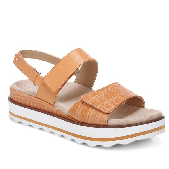 Vionic Shoes - Women's Vionic Brielle Platform Sandal - Orange